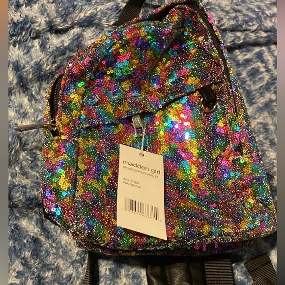 New, fresh condition, Rainbow Mini Backpack/Purse/Wallet - Picture 2 of 3
